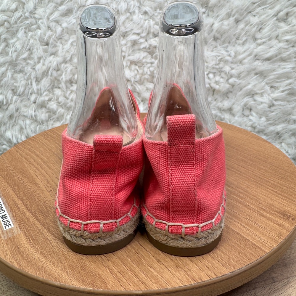 Kate Spade Gavyn Pink Peony Lip Floral Espadrille Flats Shoes Women Size 6.5M - Picture 4 of 8